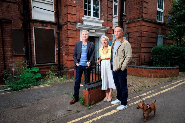  Ian Henderson, Moya Denman and Andrew Barshall (Image: Adam Gerrard/Daily Mirror) 